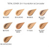 Total Cover 2in1 Foundation & Concealer 02 Ivory Golden Rose 